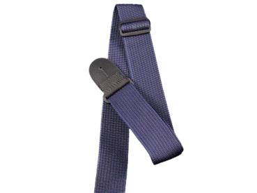 FUSELLI Tragbänder für Gitarre, Serie Tracolla, 5 cm breit, Farbe: dunkelblau